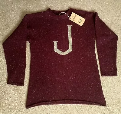 Buy Harry Potter Letter J Weasley Christmas Jumper Size M Pre-owned Unused With Tag • 29.99£