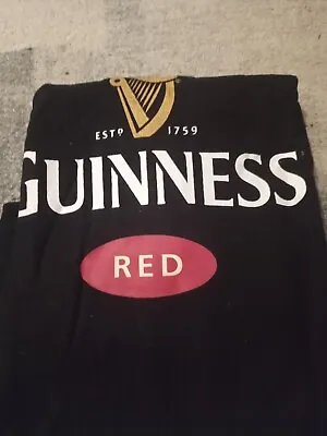 Buy BNWT Guinness Black Polo With Harp Logo  Polo Shirt St Patricks Day Small/Medium • 4.99£