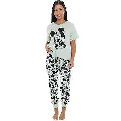 Buy Disney Ladies Pyjamas Mickey Mouse Dreamboat PJs Official • 24.99£
