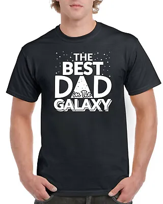 Buy Father`s Day Gift T Shirt TShirt Best Dad In The Galaxy Dad Birthday Fathers Day • 12.99£