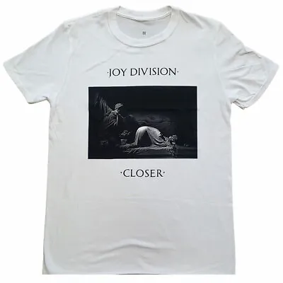 Buy JOY DIVISION  - Official  Unisex T- Shirt -  Classic Closer -  White  Cotton • 16.49£