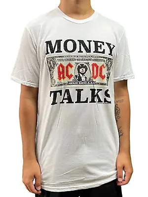 Buy AC/DC Money Talks Angus Dollar Note Unisex Official T Shirt Various Sizes • 12.79£