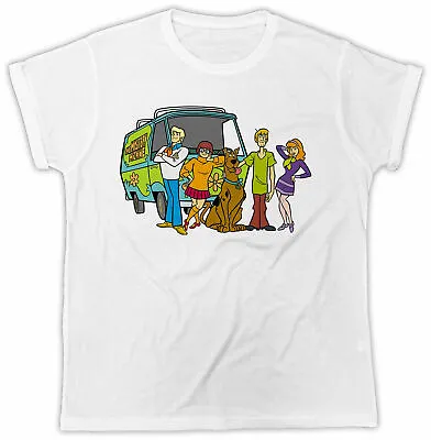 Buy Scooby-doo T-shirt Tv Movie Poster Unisex Cool Funny Tee Retro • 5.99£