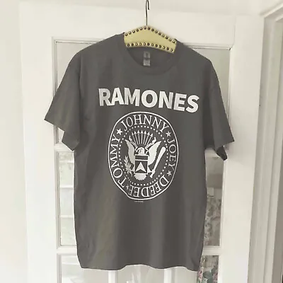 Buy Ramones : Vintage 1999 Eagle Seal T-shirt : Men's Dark Grey Tee : New & Unworn • 25£