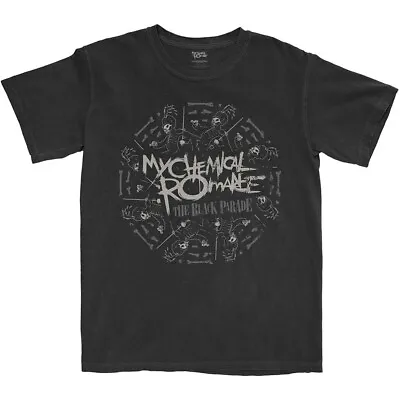 Buy My Chemical Romance T-Shirt MCR March Circle Rock Band Official New Black • 14.95£