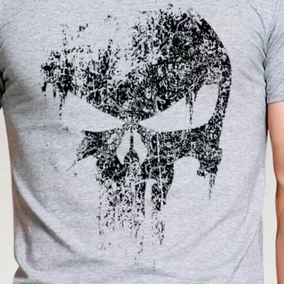Buy Marvel  T-shirt - The Punisher - Big Skull Logo - 2XL • 4.49£