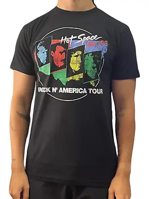 Buy Queen - Hot Space Tour '82 Official T Shirt Various Sizes Freddie Mercury NEW • 15.99£