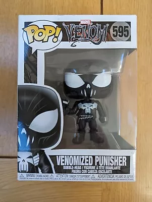 Buy Venomized Punisher #595 Marvel Venom Funko POP Vinyl Figure With Protector  • 10£
