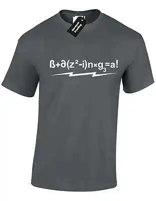 Buy Bazinga Formula Mens T Shirt Tv Comedy Science Penny Raj Lantern Rubix Riddler • 7.99£