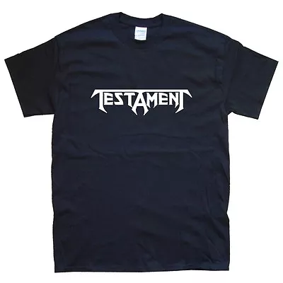 Buy TESTAMENT T-SHIRT Sizes S M L XL XXL Colours Black White   • 15.59£