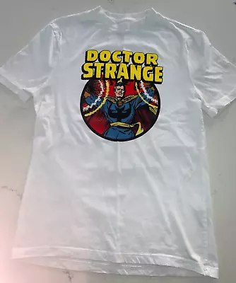 Buy Marvel Doctor Strange Logo White Top / T-shirt By Primark Size XS BNWOT • 2.99£