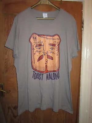 Buy Ladies 2xl Post Malone T Shirt,toast Malone,grey • 19.99£