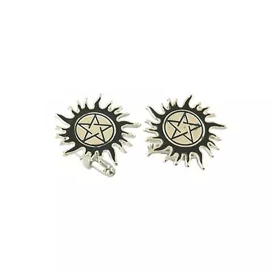 Buy Supernatural Fashion Novelty Cuff Links TV Streaming Series With Gift Box • 11.31£