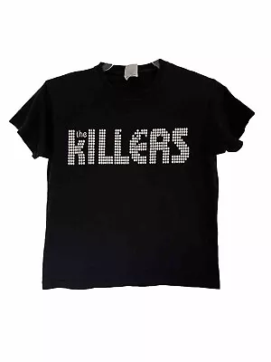 Buy Vintage The Killers Kids T Shirt Size 7-8 Yrs Indie Rock Band Retro • 12£