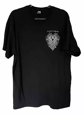 Buy Sleep Token Depth Chart Shirt XL Rock Metal Band Gig Festival Tour Vessel • 27£