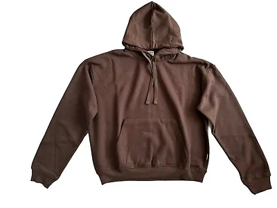 Buy New Men’s Brown Unisex Oversized Cotton Pullover Hoodie Hooded Sweatshirt(Small) • 10.50£