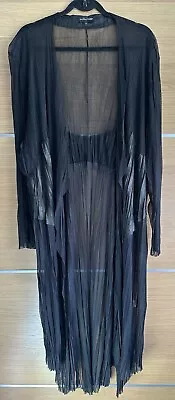 Buy Jean Marc Philippe Sz 8 Uk 24 26 28 Black  Jacket  Cardigan Evening Long Sleeve  • 18.99£