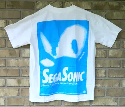 Buy Super Rare 1994 SEGA Sega Sonic T-Shirt (Amusement Park Only) Possible Promo • 377.05£