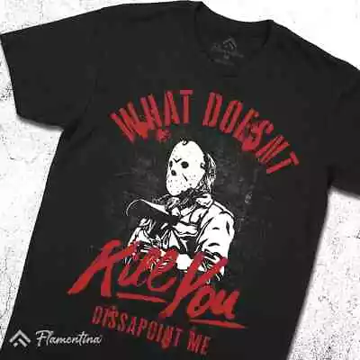 Buy What Doesnt Kill You T-Shirt Horror Jason Mask Friday 13th Camp Crystal E164 • 9.99£