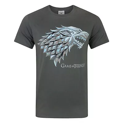 Buy Game Of Thrones Mens Stark Direwolf T-Shirt NS5155 • 16.95£