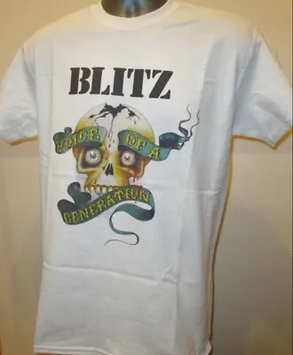 Buy Blitz Voice Of A Generation T Shirt Punk Music The Exploited Blood UK Subs V392 • 13.45£