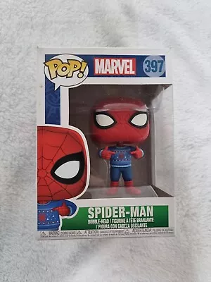 Buy Spider-Man #397 Christmas Jumper Marvel Pop! Funko • 9.99£