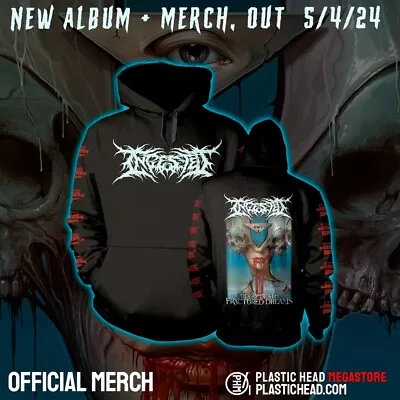 Buy INGESTED  'THE TIDE OF DEATH AND FRACTURED DREAMS'  Hooded Sweat - PH13398HSWXL • 40£