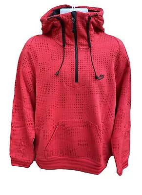 Buy NEW Nike Sportswear NSW Mens Active Training Hoodie Red L • 54.99£