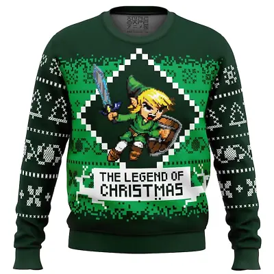 Buy The Legend Of Christmas Zelda Sweater, S-5XL US Size, Christmas Gift • 33.13£