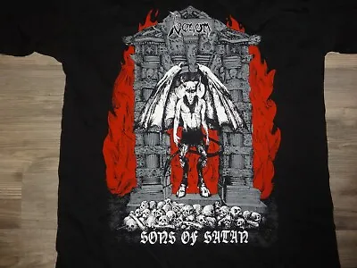Buy Venom Shirt Black Thrash Metal Celtic Frost Horna Bathory Mercyful Fate 666 • 20.68£
