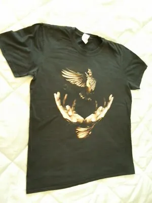 Buy Black Bird Crow Raven Tour Black Mens T Shirt 40in Chest • 8£