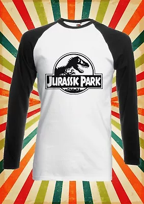 Buy Jurassic Park World Dinosaurs Men Women Long Short Sleeve Baseball T Shirt 2092 • 9.95£