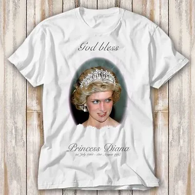 Buy God Bless Princess Diana Remembrance T Shirt Top Tee Unisex 4098 • 6.70£