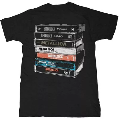 Buy Metallica Cassette Official Tee T-Shirt Mens • 17.13£