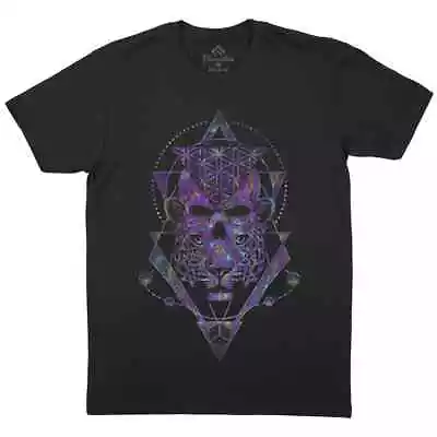 Buy Skull Tiger Head Mens T-Shirt Art Gothic Mandala Man Grim Dark Magic P291 • 9.99£
