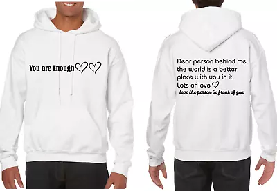 Buy Dear Person Behind Me Hoodie Couple Family Love Romantic Possessive Gifts • 14.99£
