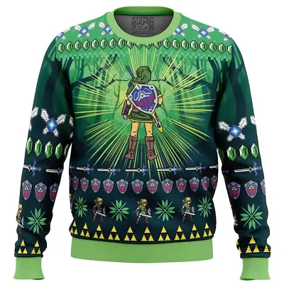 Buy The Legend Of Zelda Sweater, S-5XL US Size, Christmas Gift • 33.13£