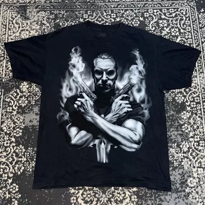 Buy Marvel Universal Studios Men’s T-shirt With Punisher Size Large • 20£