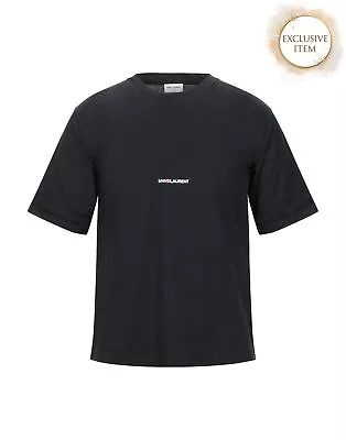 Buy RRP€350 SAINT LAURENT T-Shirt Size S Short Sleeves Round Collar Made In Italy • 0.01£