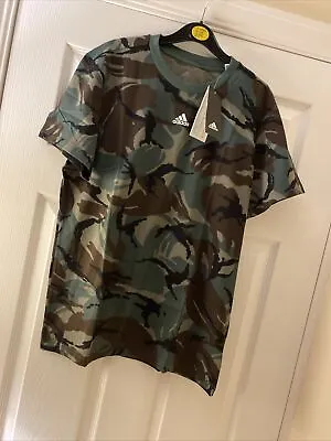 Buy Ladies Adidas T-shirt Top Camo Camouflage Army Size Small Bnwt New Rrp £19.99 • 12£