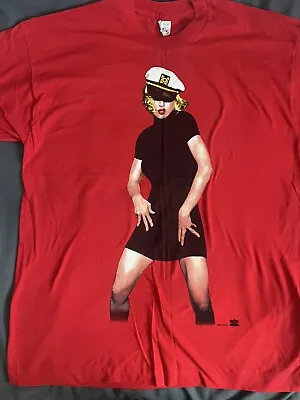 Buy Madonna Girlie Show Vintage Tour T Shirt Size XL Winterland Rock Express Erotica • 100£