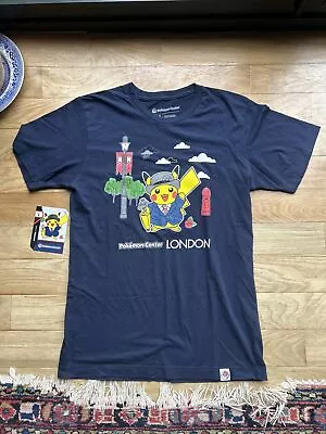 Buy Pokémon Center T-shirt London City Pikachu S Navy  • 10£