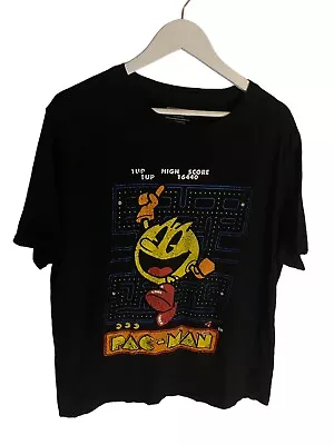 Buy Pacman Retro Start Scene Short Sleeved T-shirt In XXL • 15£