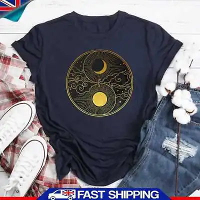 Buy Sun And Moon T Shirt Tee ✅ • 11.28£