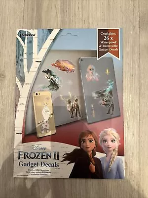 Buy 1X 26 Frozen 2 Reusable/Waterproof Gadget Decal Stickers Official Merch - NEW UK • 0.99£