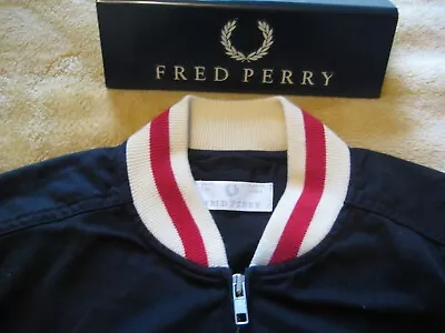 Buy Vintage Fred Perry Black/ Multi Colour Women's Monkey Jacket. More Listed. • 29.99£