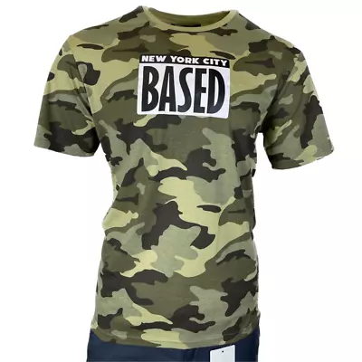 Buy Mens Camo T Shirts  100% Cotton SLIM FIT CAMOUFLAGE TEE TOP T-shirts | Sale • 5.50£