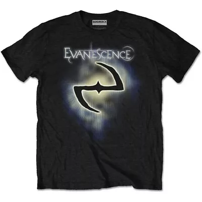 Buy Evanescence Classic Logo Black T-Shirt NEW OFFICIAL • 14.99£