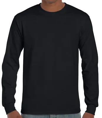 Buy Gildan Ultra Cotton� Long Sleeve Mens Unisex Tee T-Shirt • 11.35£