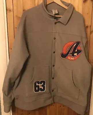 Buy Disney Avenger Bomber / Varsity Style Grey Bomber Jacket - XL • 15£